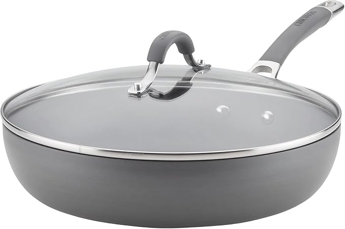 Circulon Radiance Deep Hard Anodized Nonstick Frying Pan /Skillet by Circulon