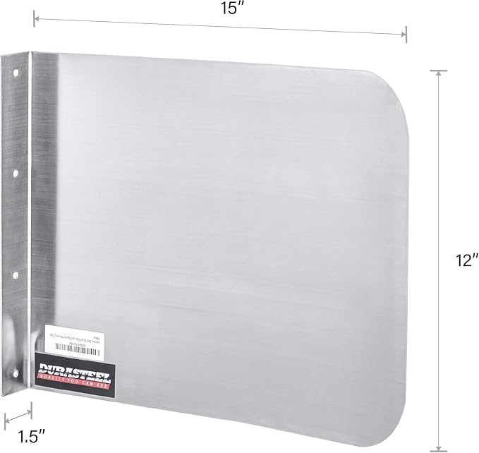DuraSteel Stainless Steel Splash Guard - Image 3