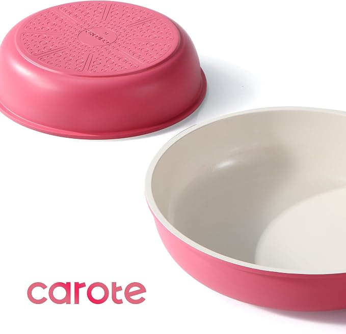 CAROTE 18Pcs Ceramic Cookware Set - Image 6