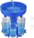 Shot Glasses Dispenser, 6 Way Shot Dispenser by Unknown