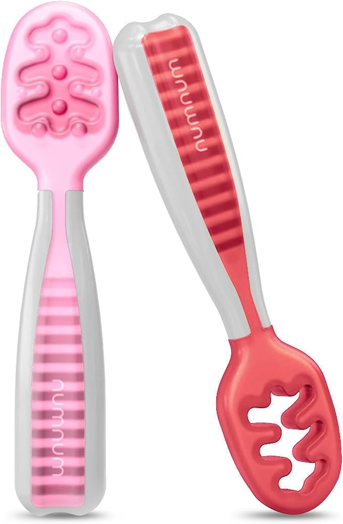 NumNum Baby Spoons Set, Baby Essentials Pre-Spoon GOOtensils by NumNum