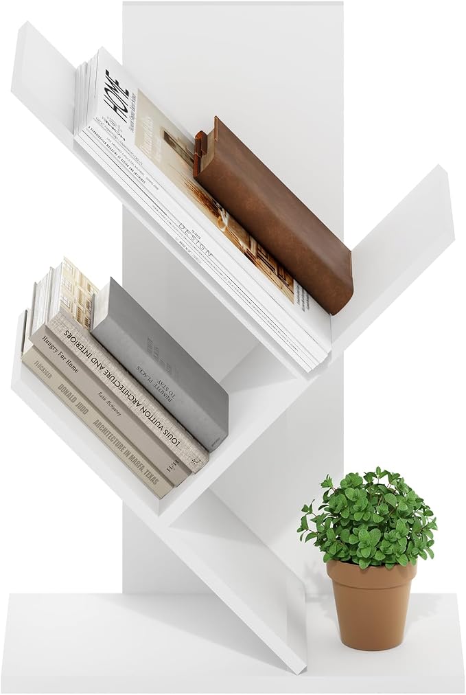 Furinno Tree Book Shelf, 3-Tier Bookshelf - Image 6