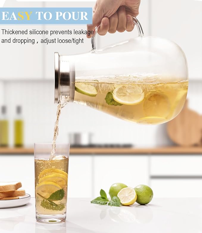 LUNA & MANTHA Glass Pitcher - Image 3