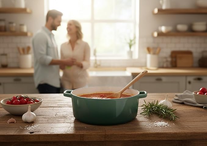 Cuisinart Chef's Classic Enameled Cast Iron Round Covered Casserole - Image 2
