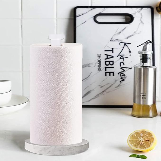 Paper Towel Holder Countertop, Standing Paper Towel Roll Holder - Image 6