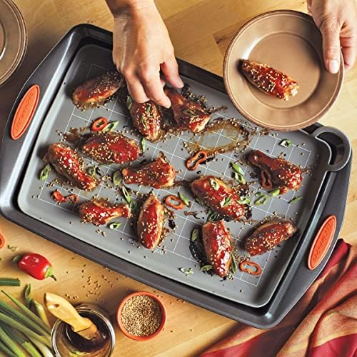 Rachael Ray Silicone Roasting and Baking Mat, 10 x 14.75 Inch