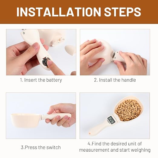 Digital Measuring Spoon Scale, 800g / 0.1g High Precision Electric Measuring - Image 5
