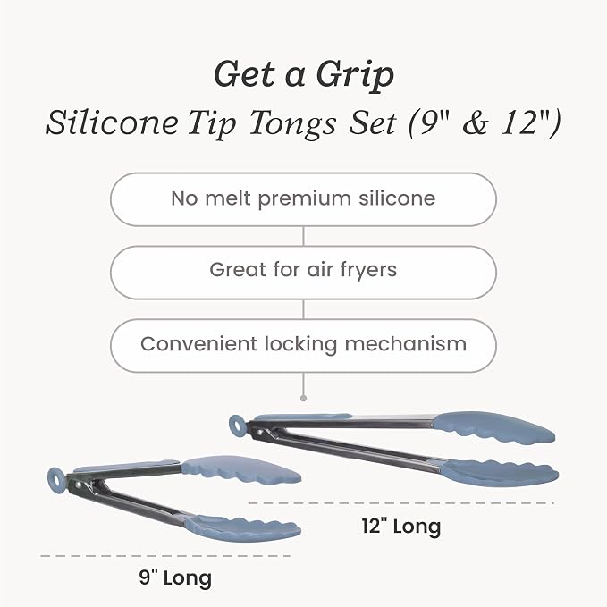 Starpack 'Get a Grip' Silicone Kitchen Tongs - Image 4