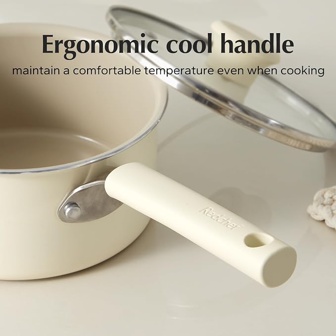 Redchef Ceramic Nonstick Saucepan - Image 5