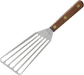 Lamson 4" x 9" Jumbo Slotted Chef's Turner, Walnut Handle by LamsonKitchenKnivesTools