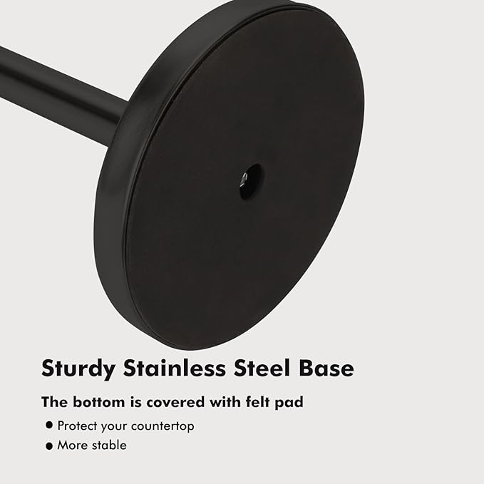 Paper Towel Holder Countertop, Standing Paper Towel Roll Holder - Image 5
