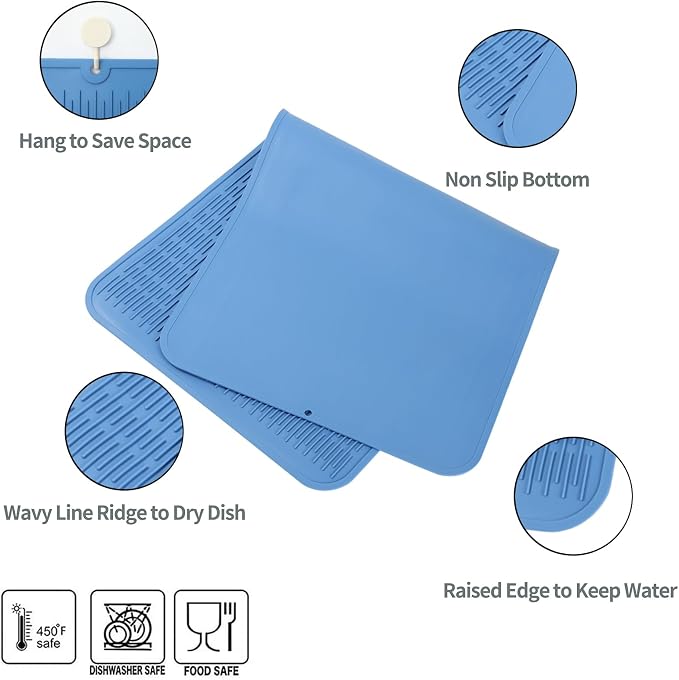 MicoYang Silicone Dish Drying Mat - Image 3