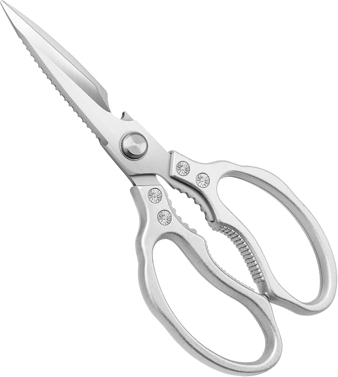 CGBE Kitchen Scissors, Heavy Duty Dishwasher Safe Food Scissors by CGBE