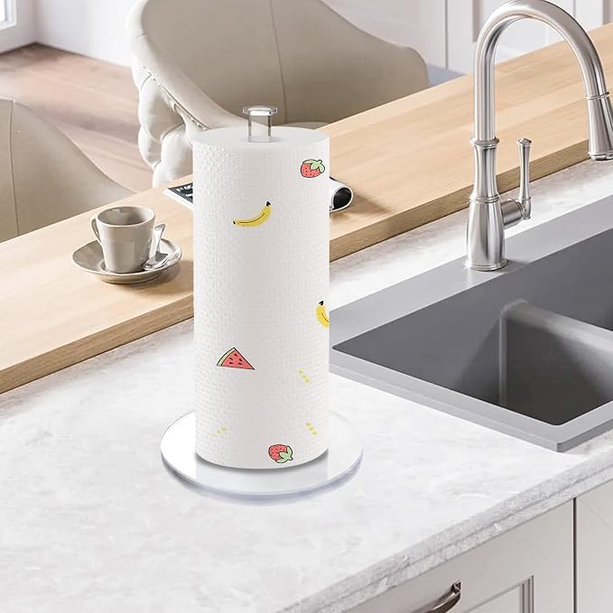 Acrylic Paper Towel Holder, Paper Towel Stand - Image 2