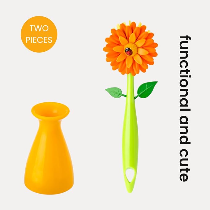 Vigar Flower Power Dish Brush - Image 7