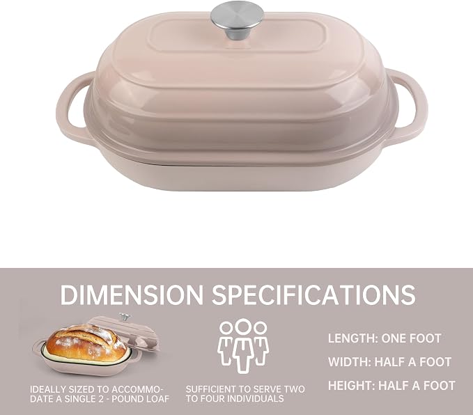 Premium Enameled Cast Iron Dutch Oven - Image 3