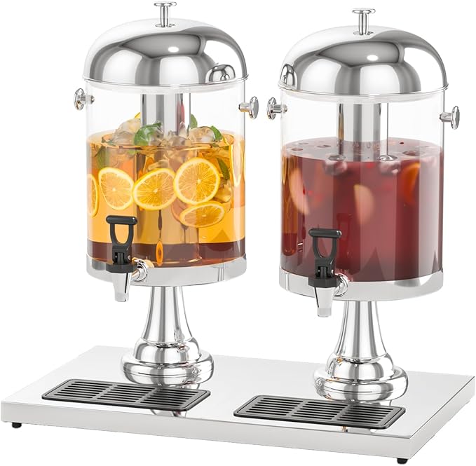 Beverage Dispensers, 4.4 Gallon/16-L Commercial Beverage Dispenser Cold Drink - Image 8