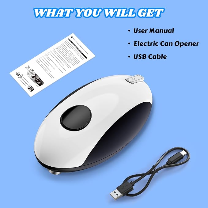 USB Rechargeable Electric Can Opener - Image 7