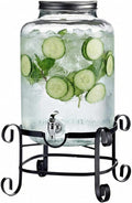 Style Setter Beverage Dispenser Cold Drink Dispenser w/ 3-Gallon Capacity Glass by Stylesetter