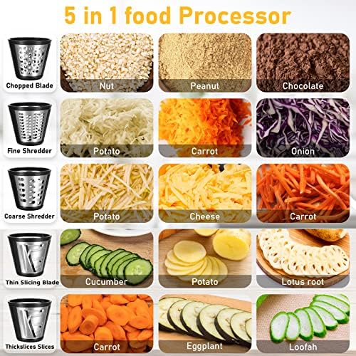 Electric Cheese Grater, 5-in-1, 250W