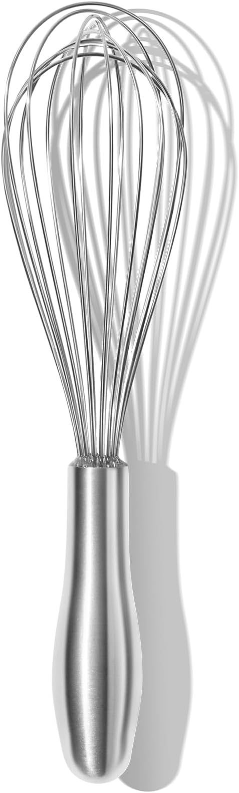 OYV 18/10 Stainless Steel Whisk, Ergonomic Handle, Dishwasher Safe Metal whisk by OYV