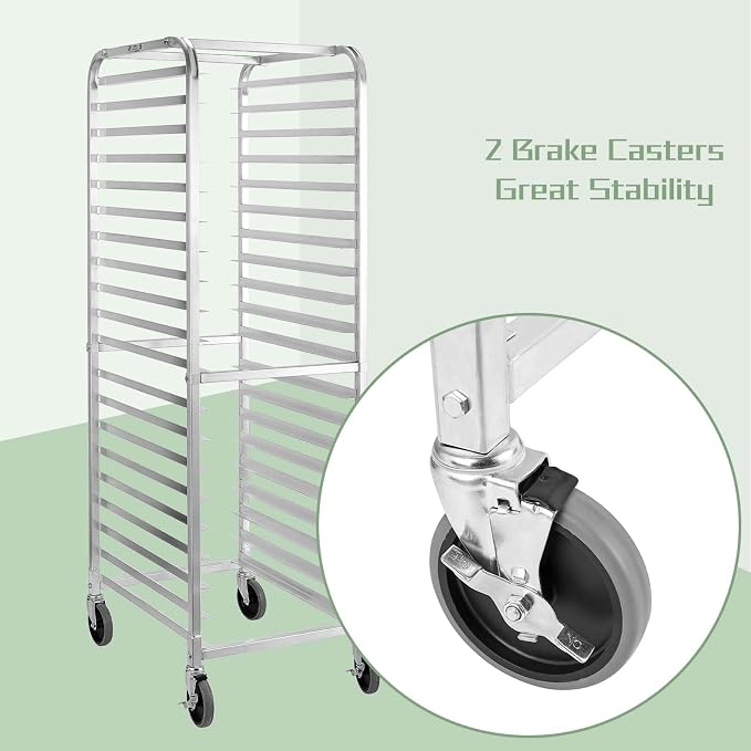 HALLY SINKS & TABLES H Bun Pan Rack 20 Tier - Image 5
