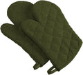 DII Basic Terry Collection 100% Cotton Quilted, Oven Mitt, 2 Piece by DII