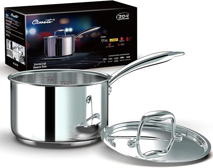 Ciwete 3 Qt Saucepan with Lid by Ciwete