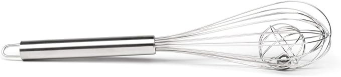 Fox Run Basket Cage Whisk, 2.75 x 2.75 x 12.5 inches by foxrunbrands