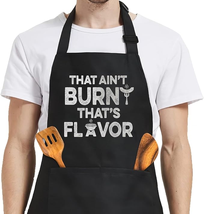 SANDJEST Funny Mens Aprons by SANDJEST