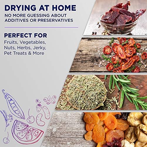 Ivation 6-Tray Food Dehydrator for Jerky, Herbs and Fruit