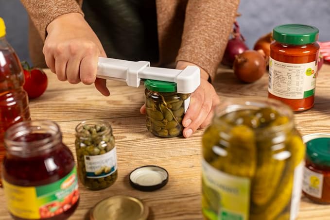 Kuhn Rikon Compact Jar Opener – Easy Grip Adjustable Lid Remover - Image 4