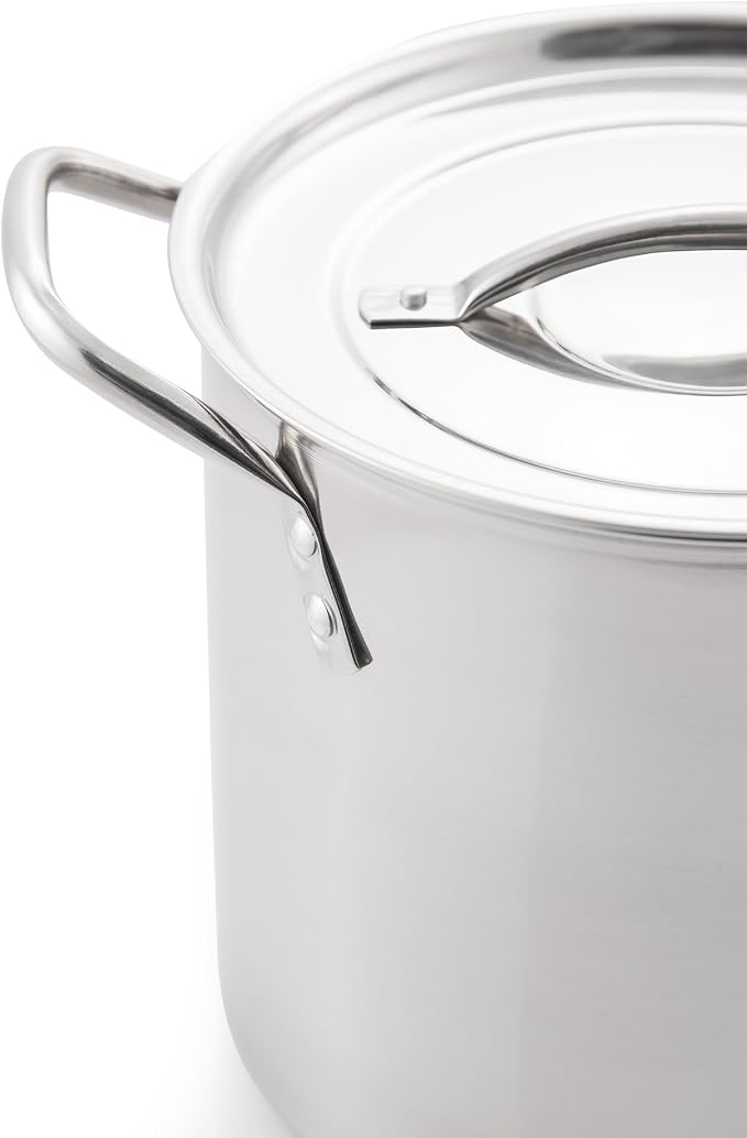 McSunley Stockpot Stainless Steel All Purpose Prep and Canning Bowl, 16 Quart - Image 3