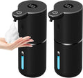 OHIFAST 2 Pack Automatic Foaming Soap Dispenser Touchless, USB Rechargeable by OHIFAST