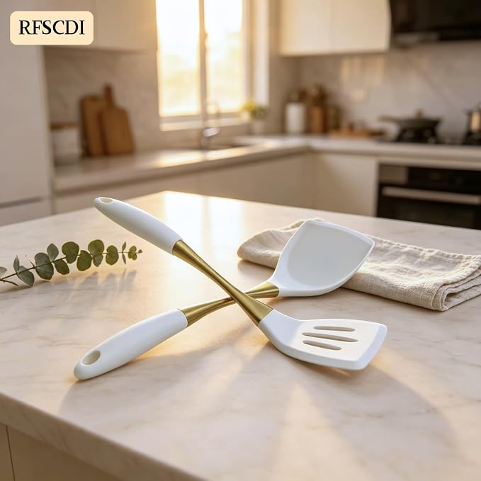 Heat-Resistant Kitchen Spatula Set – Non-Toxic Cooking Utensils - Image 2