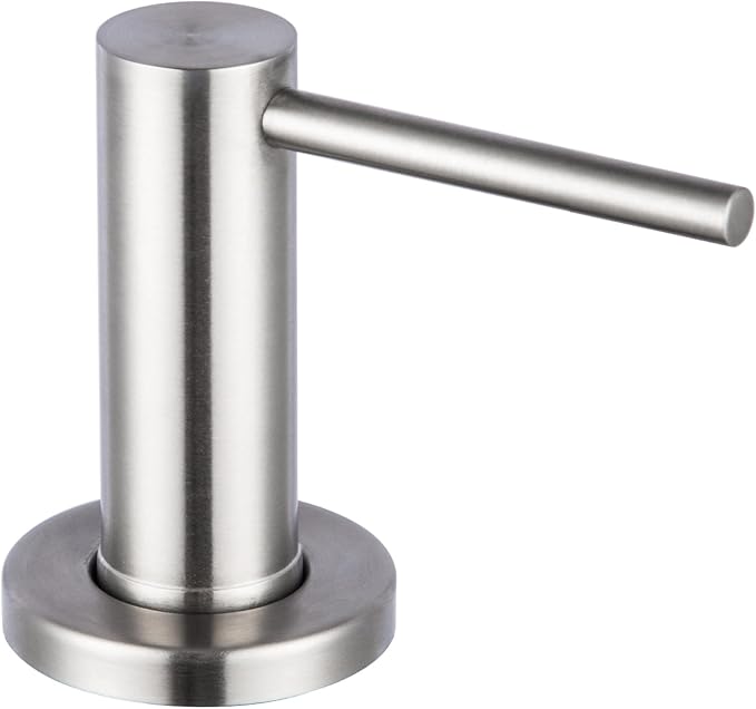 Soap Dispenser for Kitchen Sink Polished Chrome GAPPO Stainless Steel by GAPPO