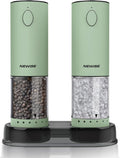 Newise Electric Salt and Pepper Grinder Set Rechargeable by Unknown