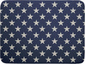 Patriotic July of 4th Blue Star Dish Drying Mat by Aytipun