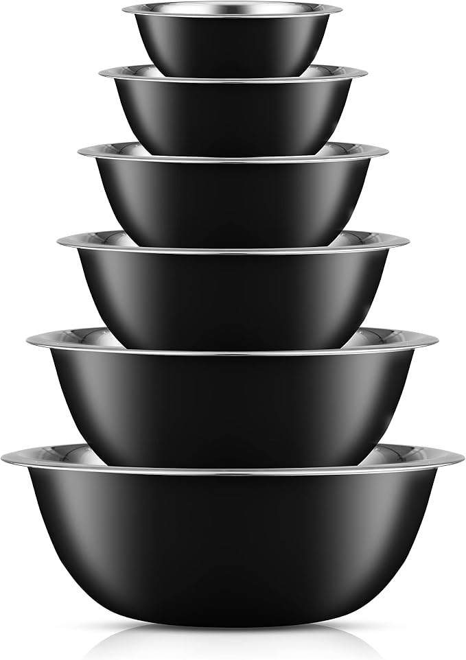 JoyJolt Stainless Steel Mixing Bowl Set by JoyJolt
