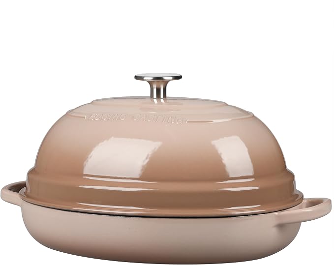 EDGING CASTING Enameled Oval Cast Iron Dutch Oven Pot - Image 8