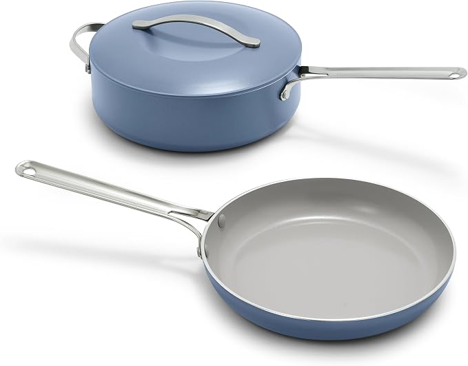 GreenPan Nova 10” Frying Pan Skillet and 4.37QT Sauté Pan by GreenPan