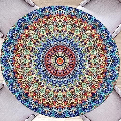 Round Fitted Tablecloth with Elastic Round Outdoor Tablecloths Round