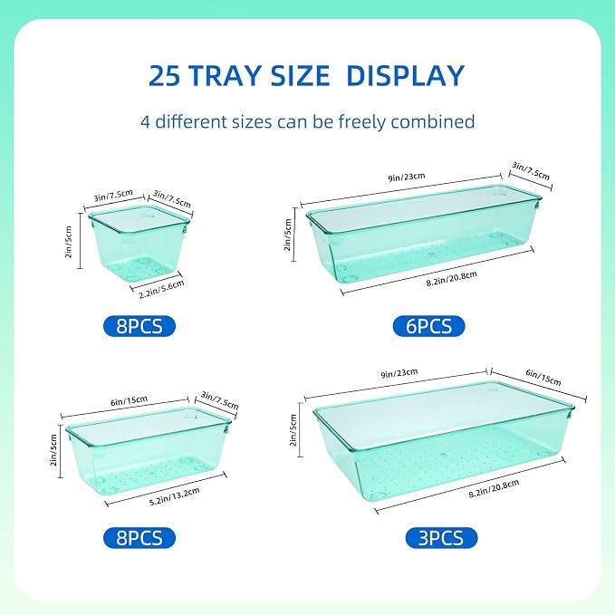 Kitchen Desk Drawer Organizers Storage - Image 2