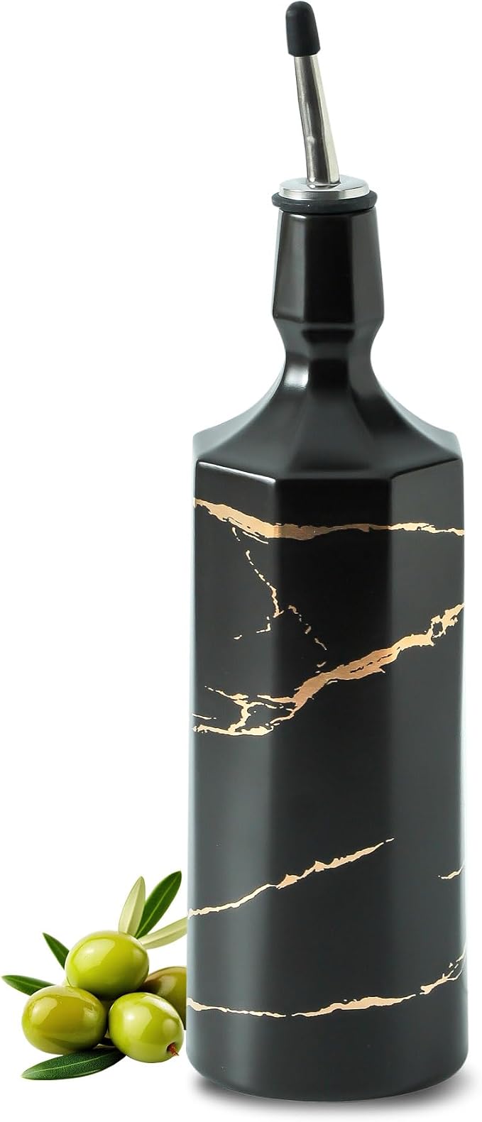 Ceramic Olive Oil Dispenser Bottle, Oil Dispenser Bottle by Howise