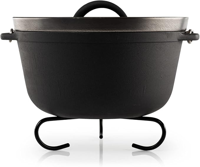 GSI Outdoors Guidecast 5qt Dutch Oven | Cast Iron Dutch Oven - Image 3