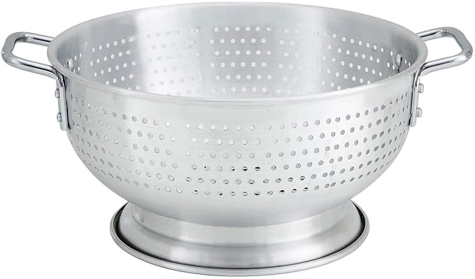 Winco ALO-11BH Aluminum Colander by Winco