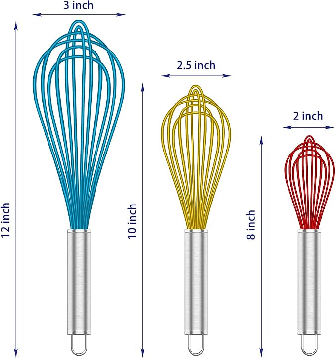 OYV Whisk, Sturdy Stainless Steel Wires Coated in Professional Silicone - Image 6