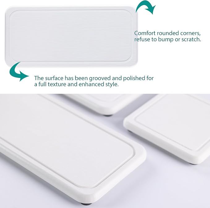 NiuYichee 2 Pcs Water Absorbing Stone Trays, Kitchen/Bathroom Sink Soap Dish - Image 7