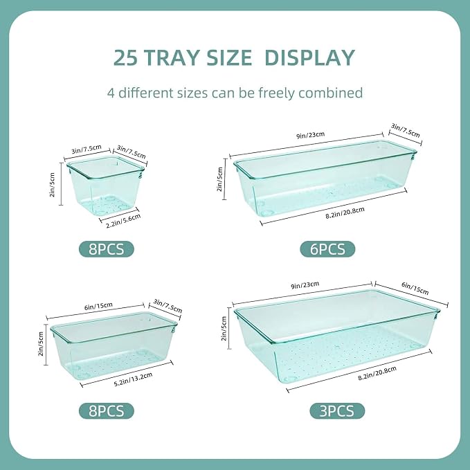Kitchen Desk Drawer Organizers Storage - Image 2