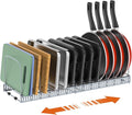 Housolution Cutting Board Organizer Rack, Expandable Baking Tray and Cookie by Housolution